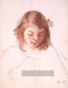 Mary Cassatt Werke - Leiter Francoise Blick nach unten Mütter Kinder Mary Cassatt